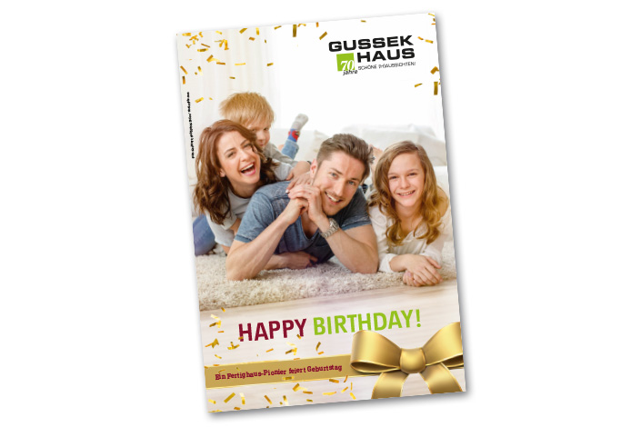 GUSSEK-Geburtstags-Booklet